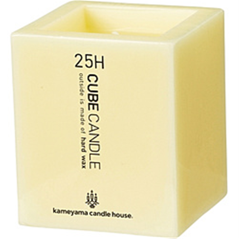 カメヤマ　Kameyama キューブキャンドル M DI8831000 1個（ご注文単位1個）【直送品】