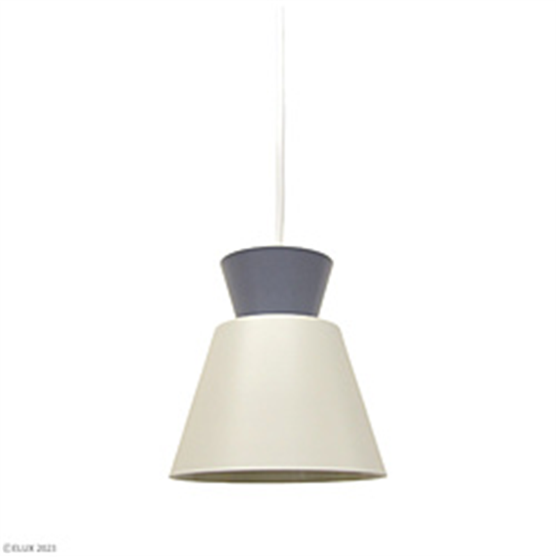 エルックス BONIS ボニス 1灯ペンダントライト（グレー×ダークグレー） グレー×ダークグレー LC11014-GY LC11014 1個（ご注文単位1個）【直送品】