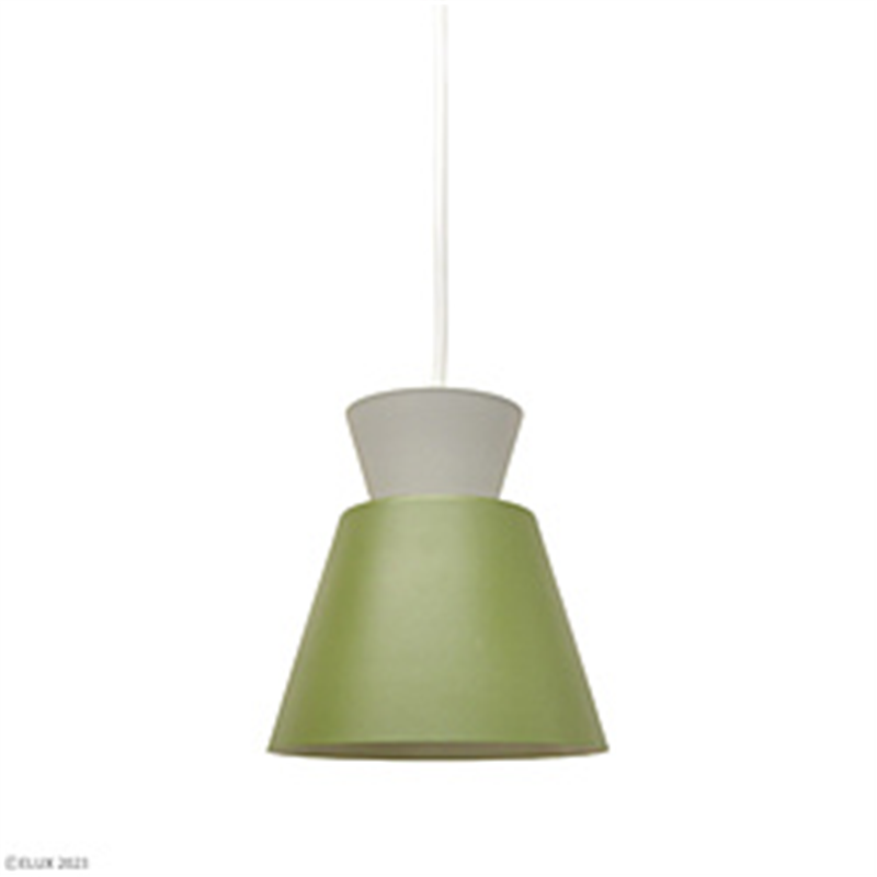 エルックス BONIS ボニス 1灯ペンダントライト(オリーブ×グレー) オリーブ×グレー LC11014-OV LC11014 1個(ご注文単位1個)【直送品】