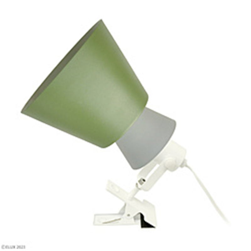 エルックス　ELUX BONISボニス 1灯クリップライト（オリーブ×グレー） オリーブ LC11017 1個（ご注文単位1個）【直送品】