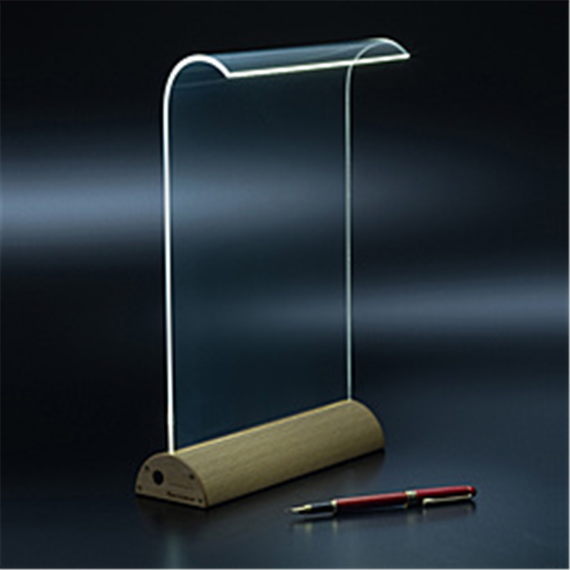 PLUMSCIENCE Glowide Wood 2.0 LED色調整デスクライト ウォールナット ホワイトオーク GW1000N-2O GW1000N2O 1個(ご注文単位1個)【直送品】