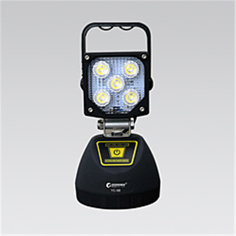 GOODGOODS 充電式作業灯　15W　マグネット付き  YC-5B ［LED /充電式 /防水対応］ YC5B 1個（ご注文単位1個）【直送品】