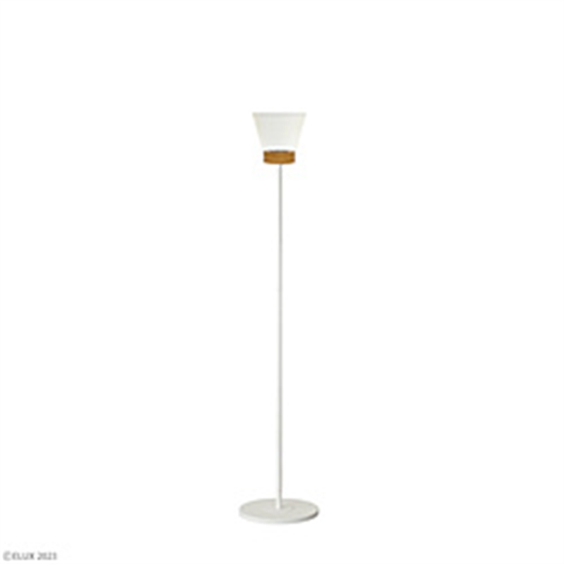 エルックス SAXON ｻｸｿﾝ 1灯ﾌﾛｱｽﾀﾝﾄﾞﾗｲﾄ　ﾎﾜｲﾄ  LC11004-WH ［LED］ LC11004 1個（ご注文単位1個）【直送品】