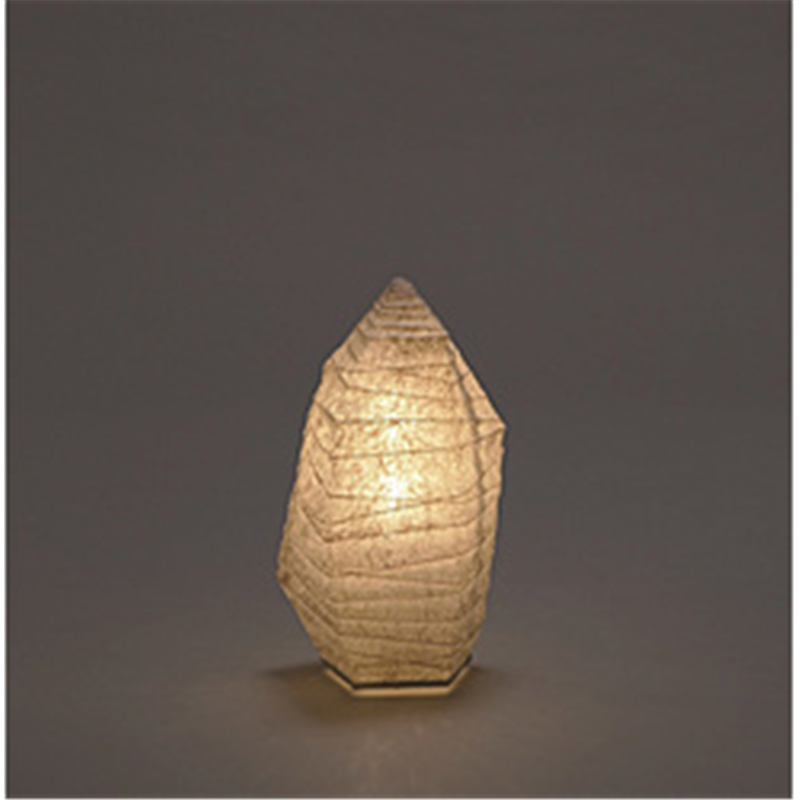 林工芸 林工芸製 麻落水紙提灯 ペーパーストーンシリーズ (W30×H56cm)  S-885 ［電球］ S885 1個（ご注文単位1個）【直送品】