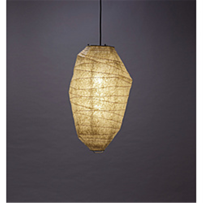 林工芸 林工芸製 麻落水紙提灯 ペーパーストーンシリーズ (W45×H70×D38cm)  TP-903 ［4.5畳 /電球色 /リモコン無］ TP903 1個（ご注文単位1個）【直送品】