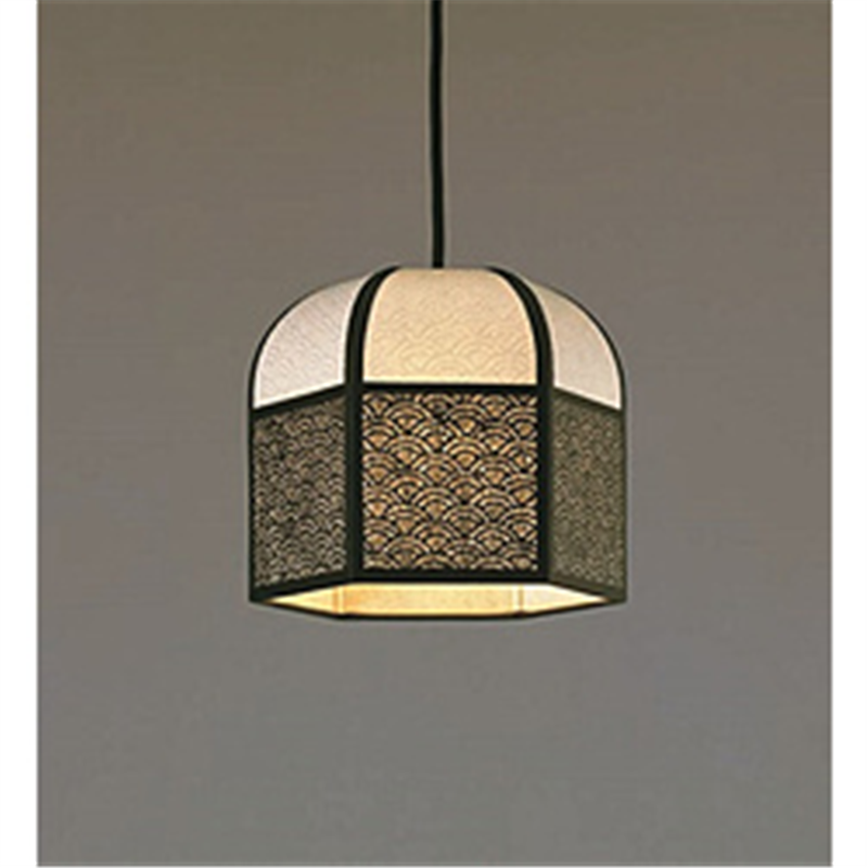 林工芸 林工芸 レース和紙提灯 蔵- KURAシリーズ (W26.5×H23cm)  KURA-12 ［4.5畳 /電球色 /電気工事不要 /リモコン無］ KURA12 1個（ご注文単位1個）【直送品】