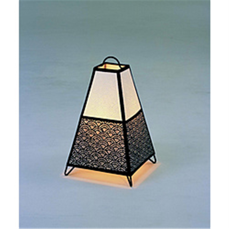 林工芸 林工芸 レース和紙提灯 蔵- KURAシリーズ (□21×H33cm)  KURA-2 ［電球 /電球色］ KURA2 1個（ご注文単位1個）【直送品】