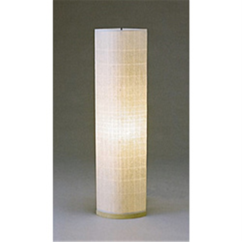 林工芸 林工芸 麻落水紙提灯 久山一枝 シリーズ (W24×H89×D14cm)  Leaf-23 ［電球 /電球色］ Leaf23 1個（ご注文単位1個）【直送品】