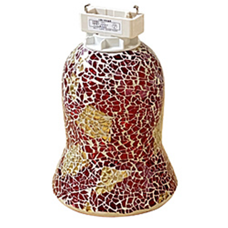 イシグロ　ISHIGURO モザイクLEDシーリングライト ラレレッド(40W相当LED電球付)  20962 ［電球色 /電気工事不要 /リモコン無］ 20962 1個（ご注文単位1個）【直送品】