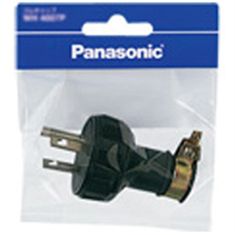 パナソニック 小型接地15A　ゴムキャップ ブラック WF7004P WF7004P 1個（ご注文単位1個）【直送品】