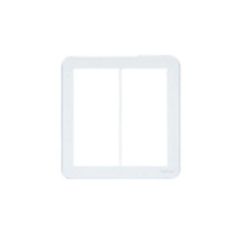 パナソニック コスモシリーズワイド21 スイッチプレート(2連用) WTC7102W ホワイト WTC7102W 1個（ご注文単位1個）【直送品】