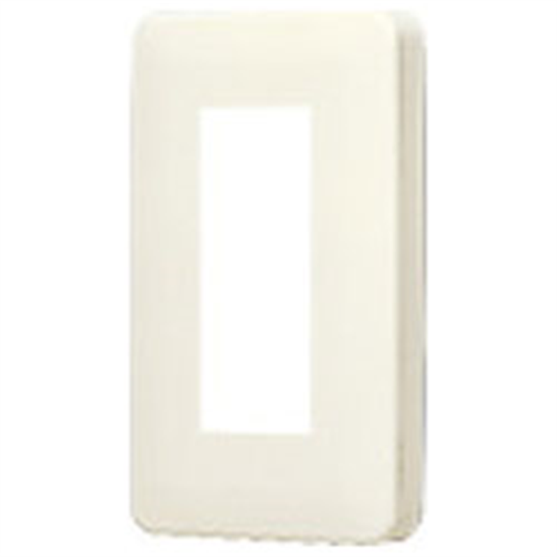 パナソニック モダン腰高プレート(3コ用) ミルキーホワイト WN8053W WN8053W 1個（ご注文単位1個）【直送品】