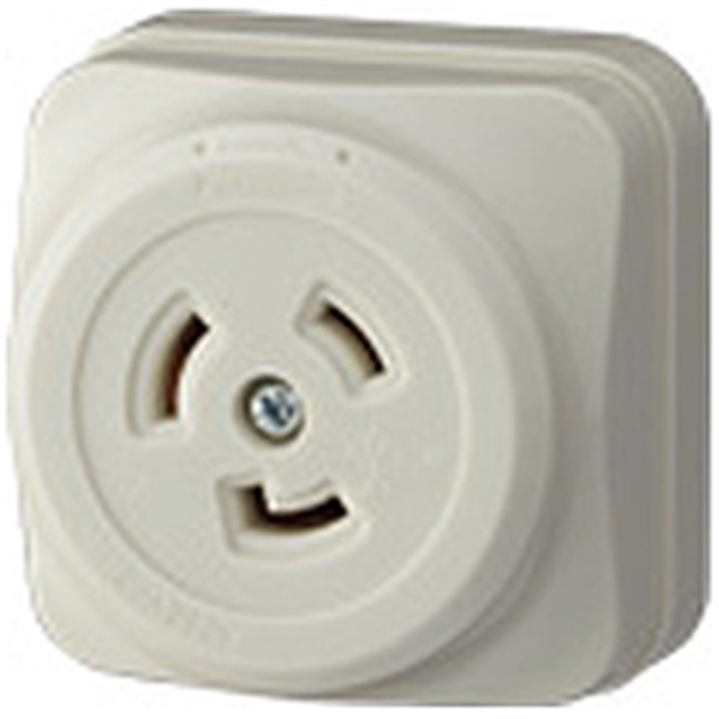 パナソニック 接地2P20A引掛露出コンセント ミルキーホワイト WK2520W ［1個口 /無］ WK2520W 1個（ご注文単位1個）【直送品】