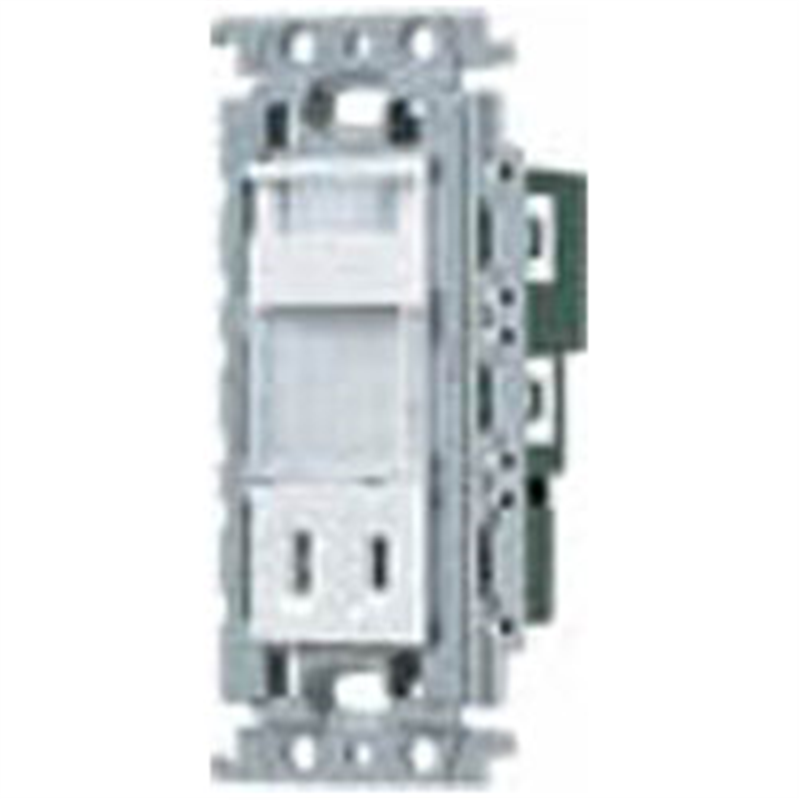 パナソニック コスモシリーズワイド21 埋込熱線センサ付ナイトライト(LED:電球色)(明るさセンサ・コンセント付) WTF4065W ホワイト WTF4065W 1個（ご注文単位1個）【直送品】