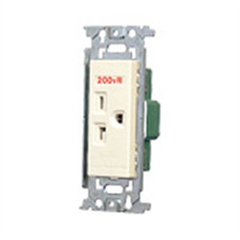 パナソニック フルカラー15A・20A兼用埋込接地コンセント(250V) WN1922 WN1922 1個（ご注文単位1個）【直送品】