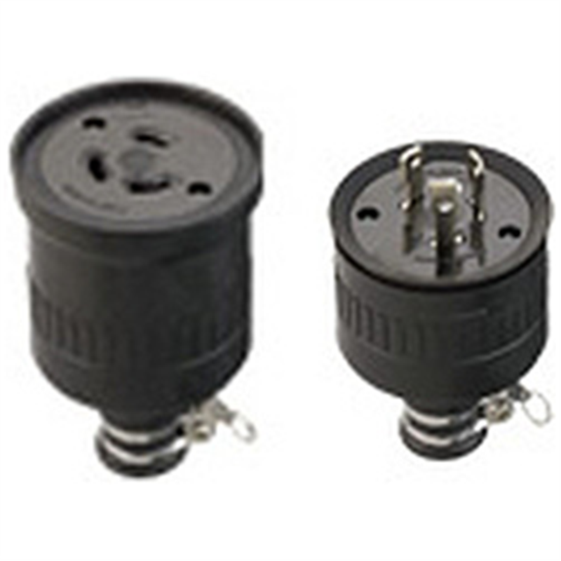 パナソニック 接地2P30A 引掛防水ゴムコードコネクタ(圧着端子付) WA5330 ブラック WA5330 1個（ご注文単位1個）【直送品】