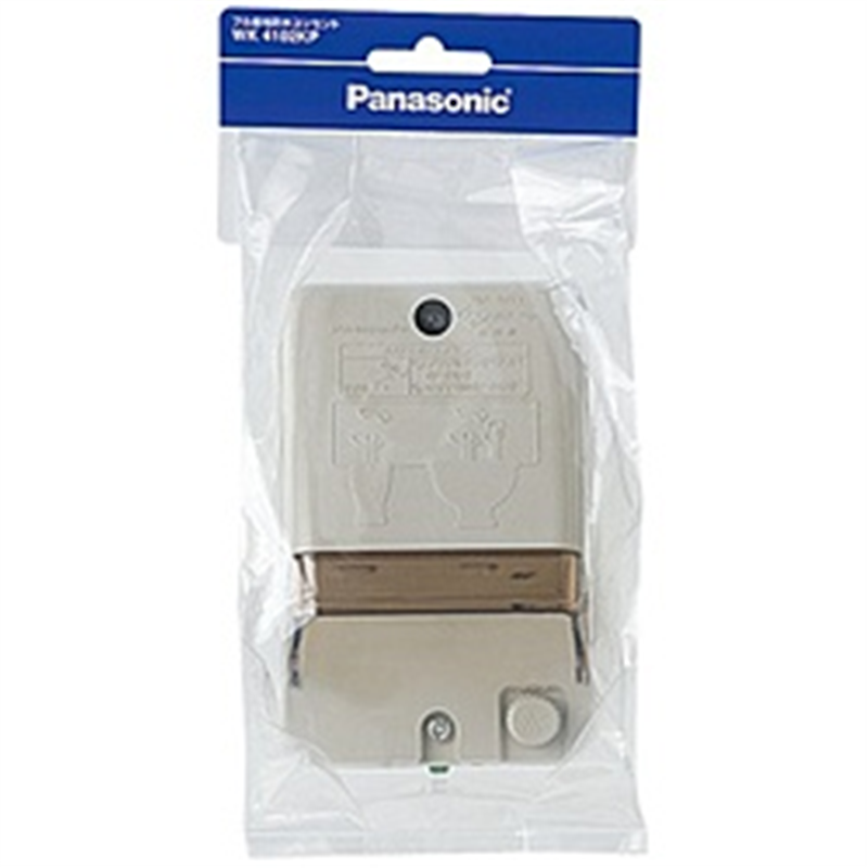 パナソニック フル接地防水コンセント WK4102KP 1個（ご注文単位1個）【直送品】