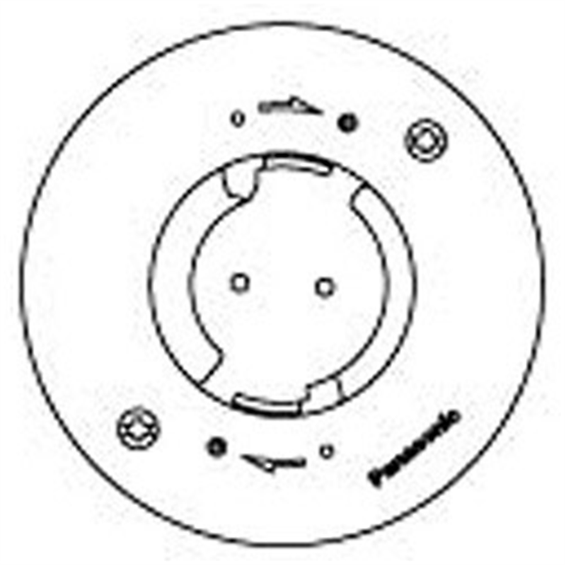 パナソニック 引掛埋込ローゼット（シーリングハンガなし・フル端子・送り端子付）　WG6001WK ミルキーホワイト WG6001WK 1個（ご注文単位1個）【直送品】