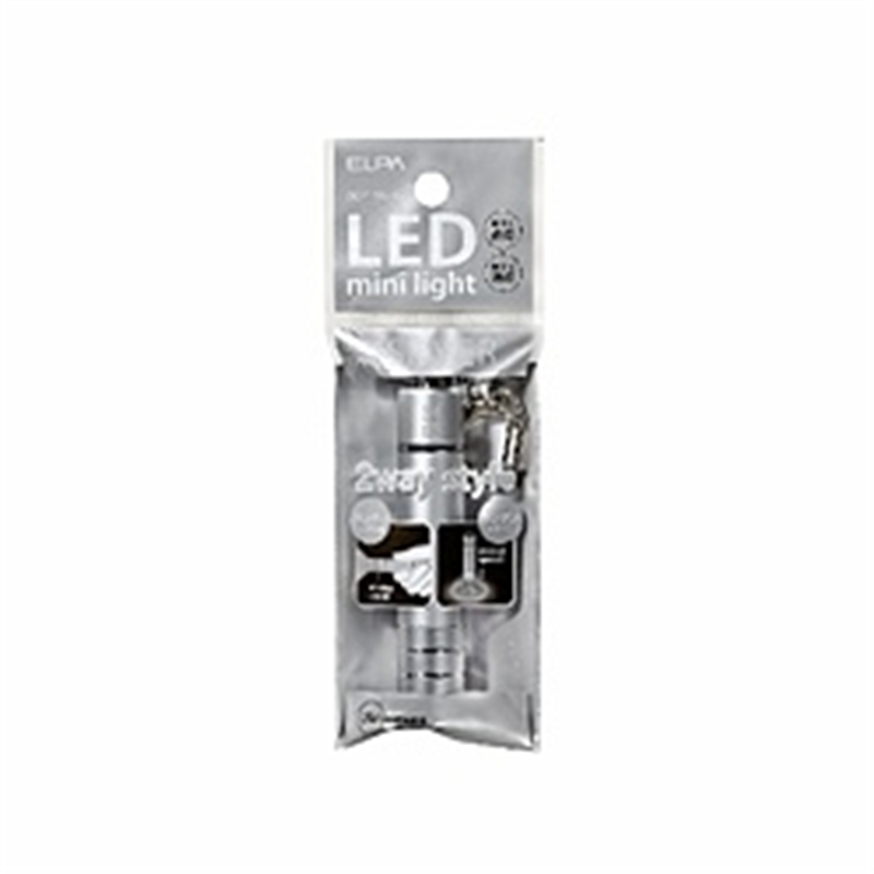 ELPA　エルパ キーライト シルバー DOP-785(SL) ［LED /ボタン電池］ DOP785SL 1個（ご注文単位1個）【直送品】