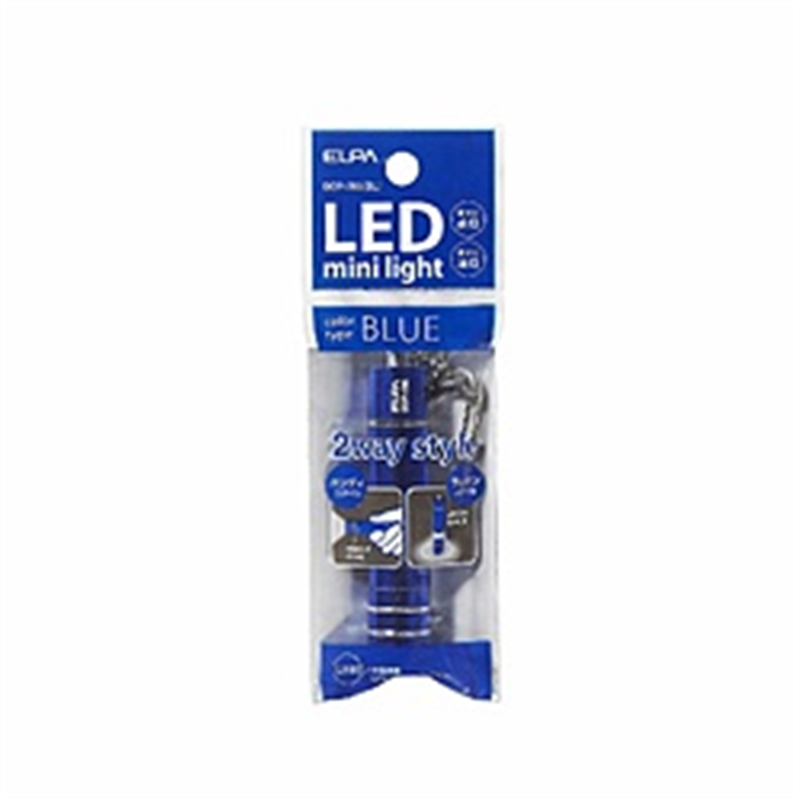 ELPA　エルパ キーライト ブルー DOP-785(BL) ［LED /ボタン電池］ DOP785BL 1個（ご注文単位1個）【直送品】