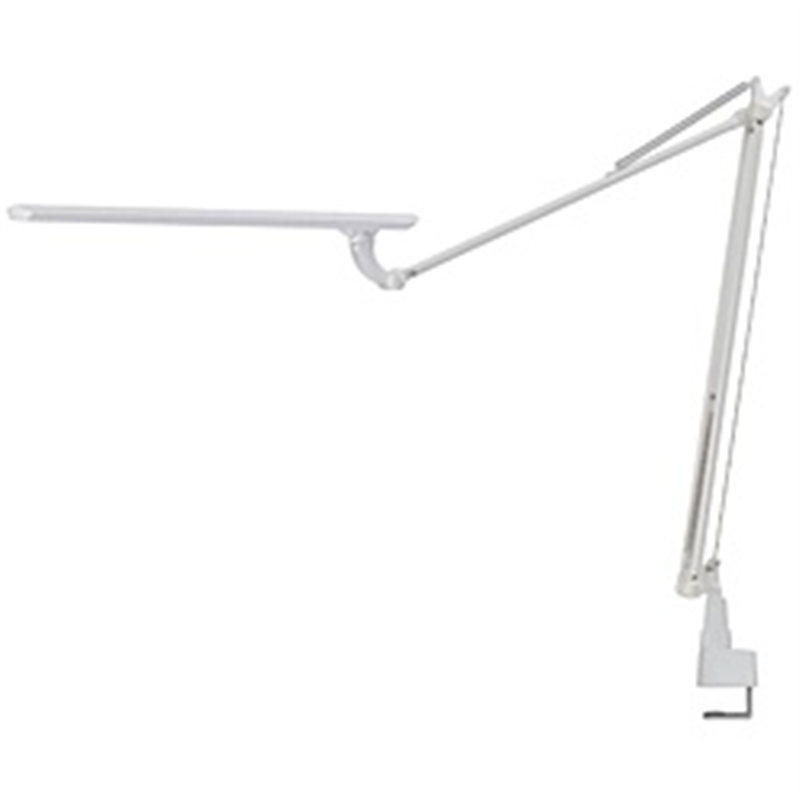 スワン電器　SWAN クランプ式スタンドライト EXARM ホワイト LEX-970WH ［LED /昼光色］ LEX970WH 1個（ご注文単位1個）【直送品】