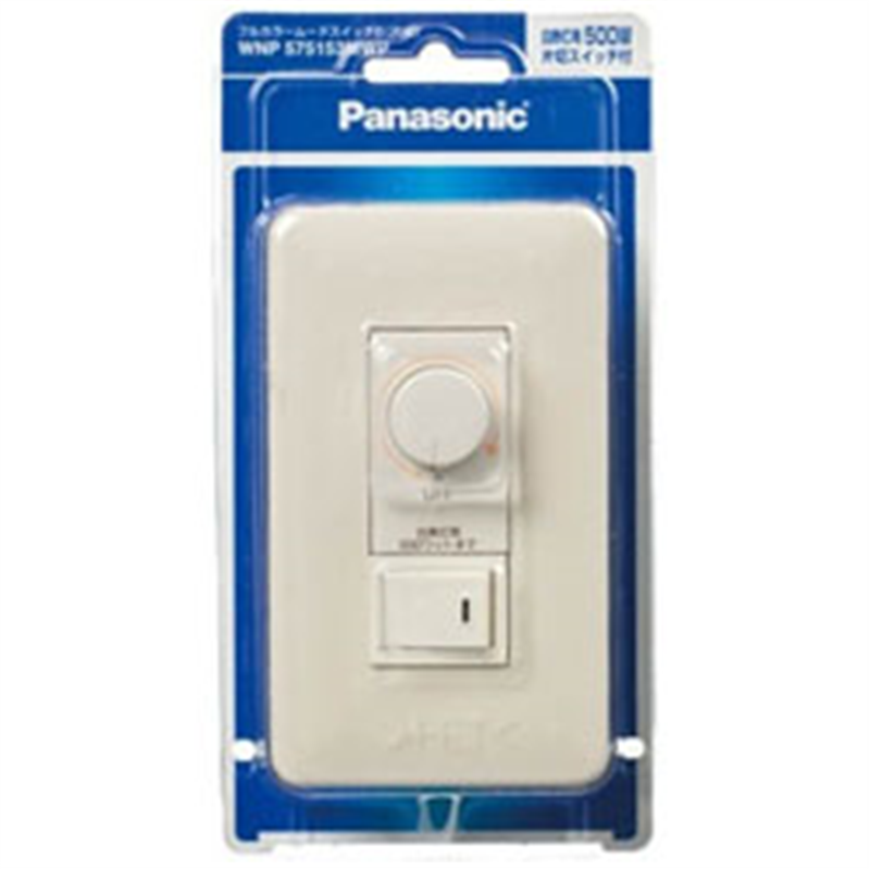 パナソニック フルカラームードスイッチB(ミルキーホワイト) WNP575153MWP WNP575153MWP 1個(ご注文単位1個)【直送品】