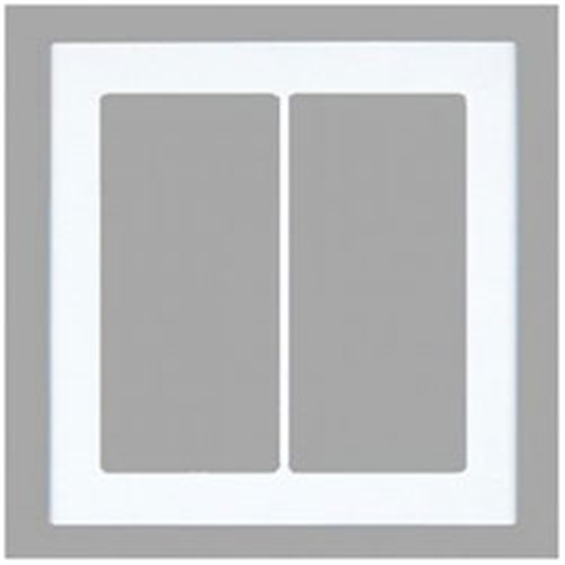 パナソニック コスモシリーズワイド21 スイッチプレート(2連用) WT8102W ホワイト WT8102W 1個(ご注文単位1個)【直送品】