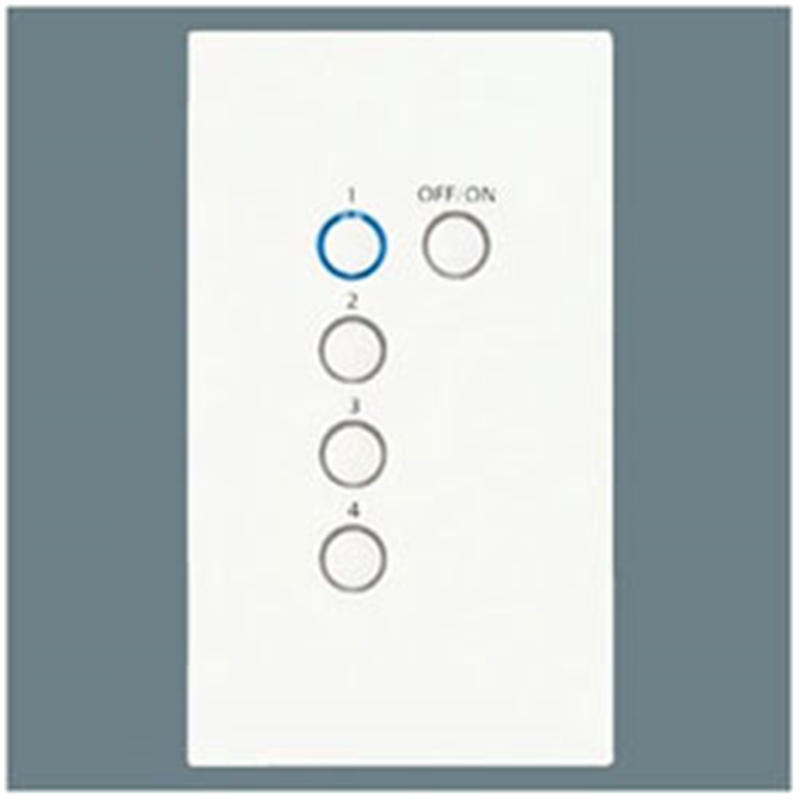 パナソニック 【要電気工事】ライトシーン選択子器 壁埋込型　NK28706W ホワイト NK28706W 1個（ご注文単位1個）【直送品】