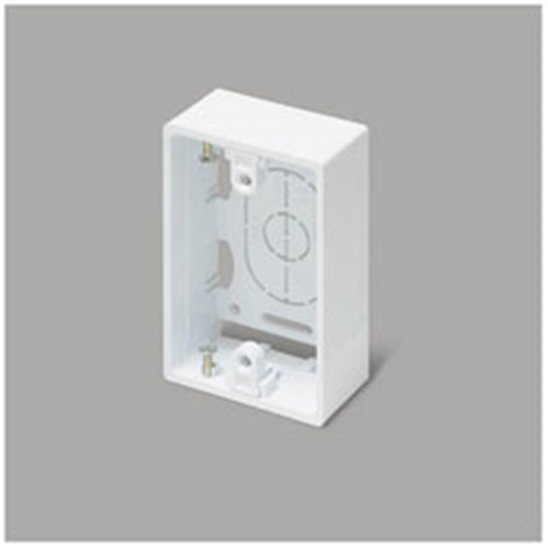 マサル工業　MASARU　INDUSTRIES ニュー・エフ用露出ボックス 1個用深型 ホワイト個袋 SFBFEH12 SFBFEH12 1個（ご注文単位1個）【直送品】