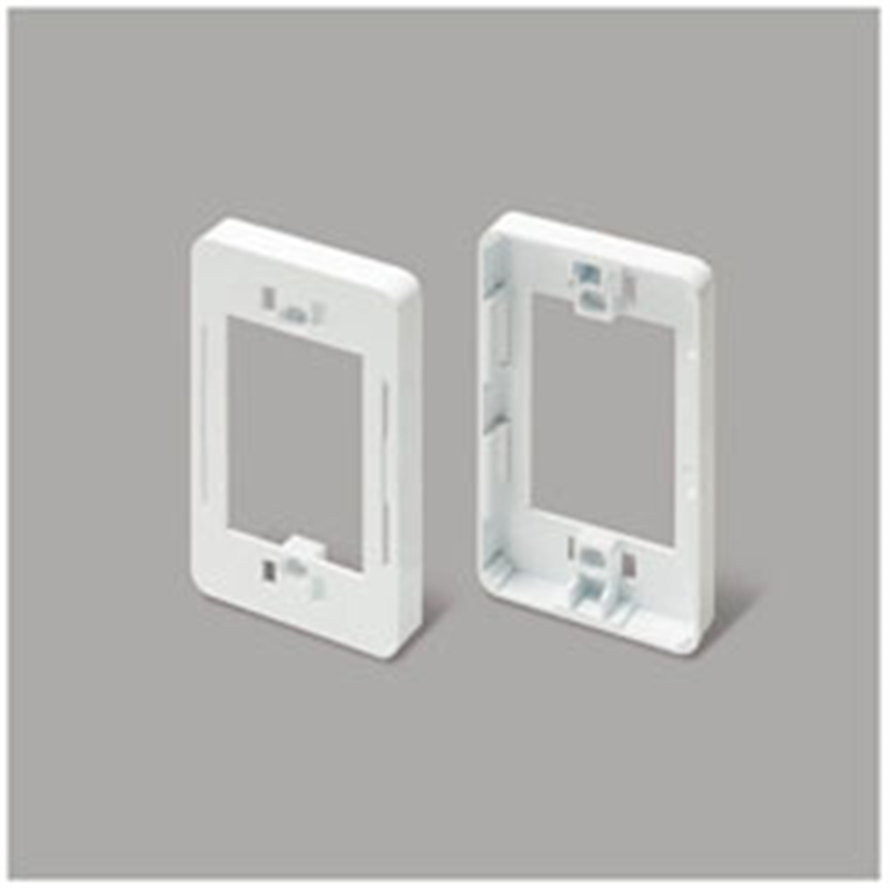 マサル工業　MASARU　INDUSTRIES コンセント用引出フレーム 1個用 ホワイト SFBK12 SFBK12 1個（ご注文単位1個）【直送品】