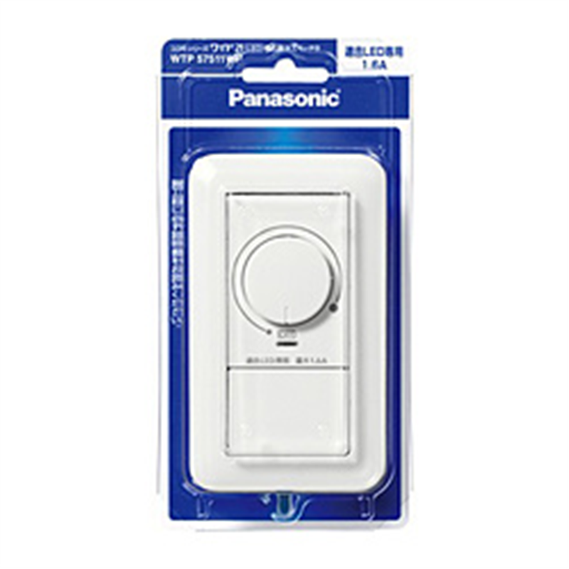 パナソニック コスモシリーズ ワイド21 LED埋込調光スイッチB WTP57511WP WTP57511WP 1個（ご注文単位1個）【直送品】