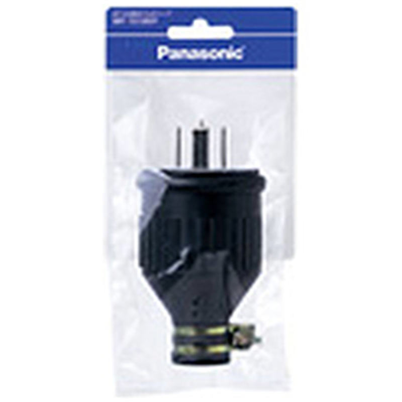 パナソニック 接地3P20A防水ゴムキャップ WF7420KP ブラック WF7420KP 1個(ご注文単位1個)【直送品】