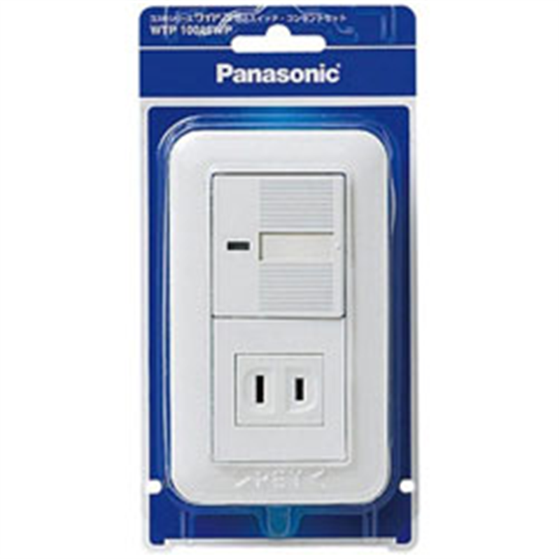 パナソニック コスモワイド21埋込スイッチ・コンセントセット（ホワイト） WTP10016WP WTP10016WP 1個（ご注文単位1個）【直送品】