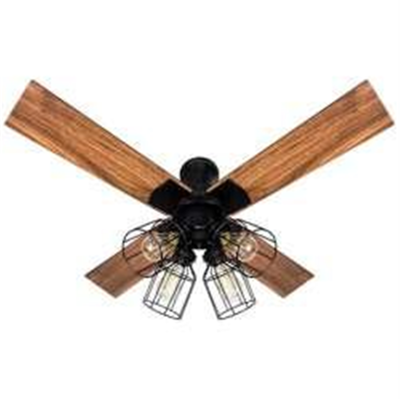 ライフオンプロダクツ シーリングファン JE-CF001V ブラック ［リモコン付き］ JECF001VBK 1個（ご注文単位1個）【直送品】