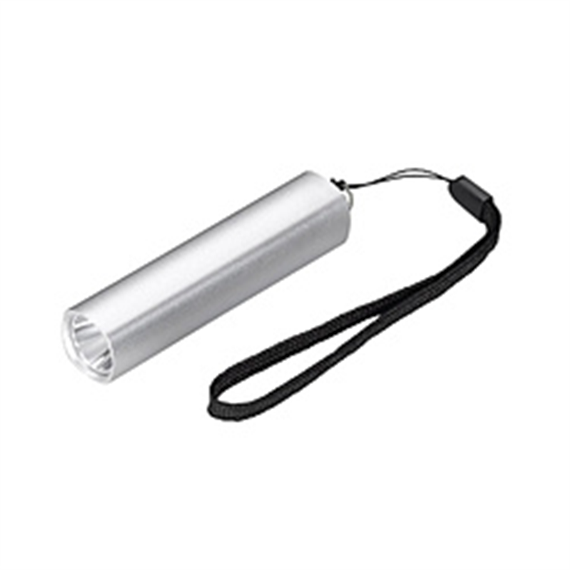 ヤザワ 懐中電灯 シルバー BKA40SV ［LED /単3乾電池×1］ BKA40SV 1個（ご注文単位1個）【直送品】
