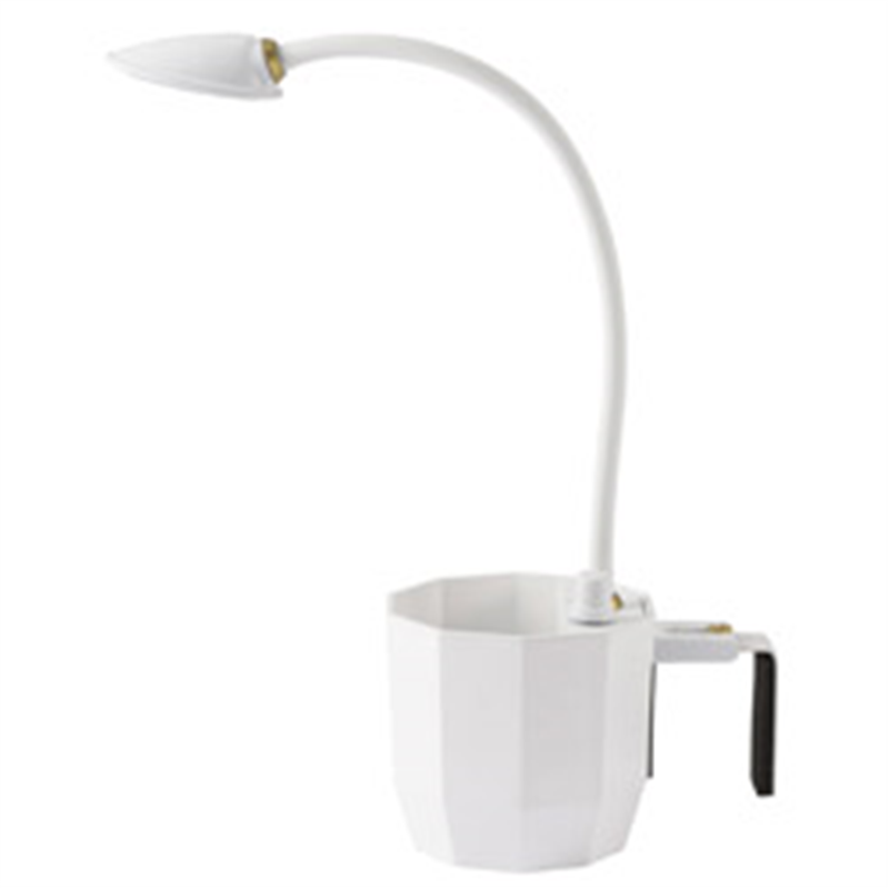 スワン電器　SWAN 卓上スタンドライト PEX-10WH ホワイト ［電球色 /LED］ PEX10WH 1個（ご注文単位1個）【直送品】