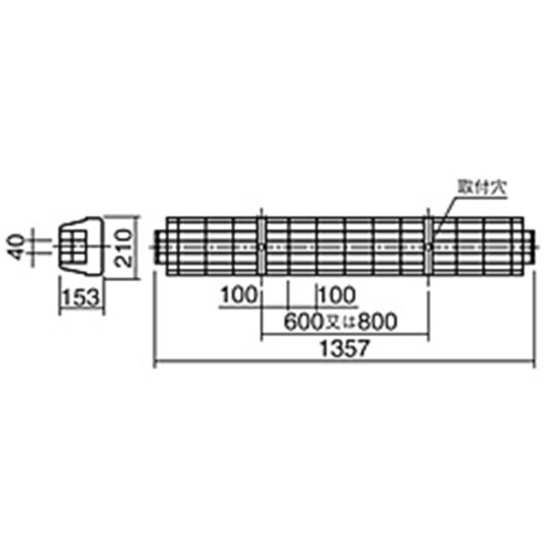 パナソニック ガード　FHF32形／FLR・FL40形用 FK41534 FK41534 1個（ご注文単位1個）【直送品】