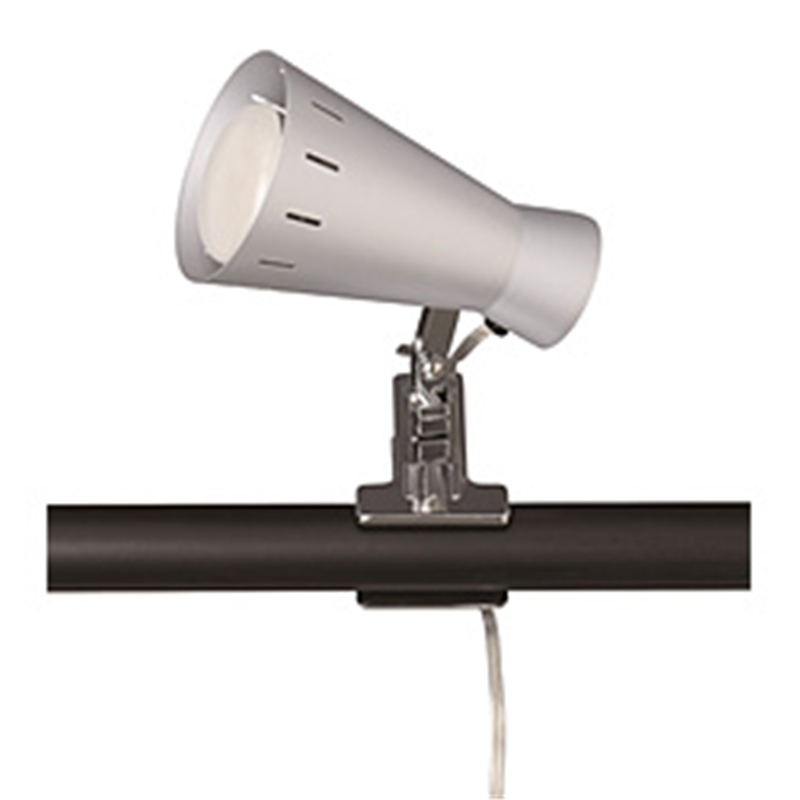 東京メタル工業 クリップライト シルバー(60W形白熱レフランプ付） シルバー PM-771PSZ ［電球 /電球色］ PM771PSZ 1個（ご注文単位1個）【直送品】