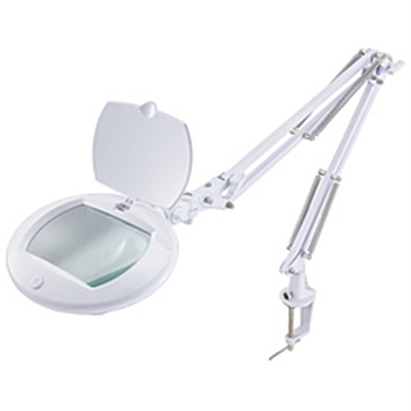 オーム電機　OHM　ELECTRIC クランプ式スタンドライト L-zoom(エルズーム) L-zoom(エルズーム) AS-L8095-2B-W ［LED /昼白色］ ASL80952BW 1個（ご注文単位1個）【直送品】