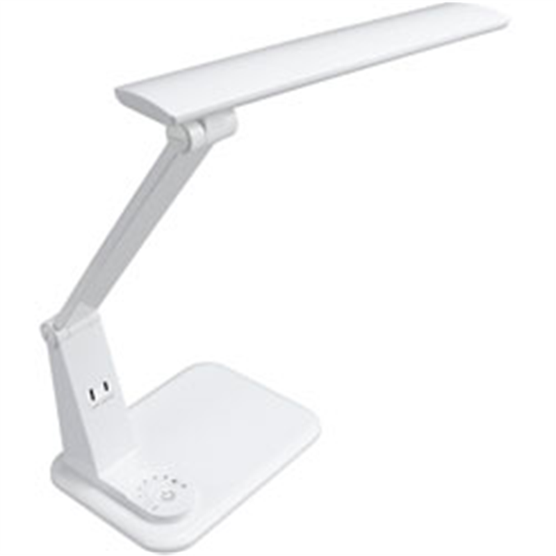 ヤザワ LED学習スタンドライト コンセント付き ホワイト GSLA07D02WH ［LED /昼光色］ GSLA07D02WH 1個（ご注文単位1個）【直送品】