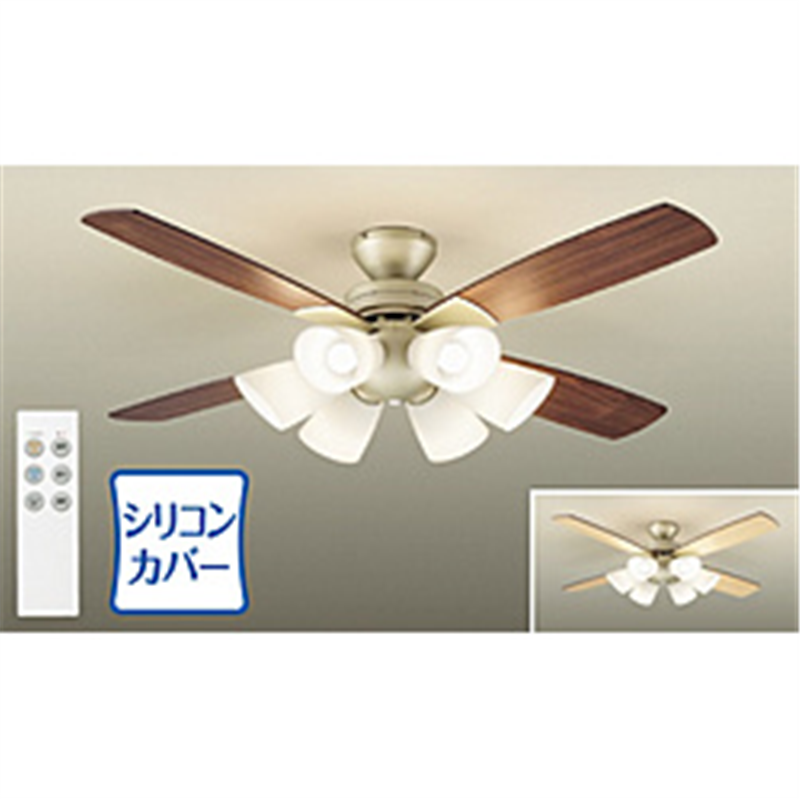 大光電機　DAIKO シーリングファン ASL-613 ［リモコン付き /8畳 /電球色］ ASL613 1個（ご注文単位1個）【直送品】