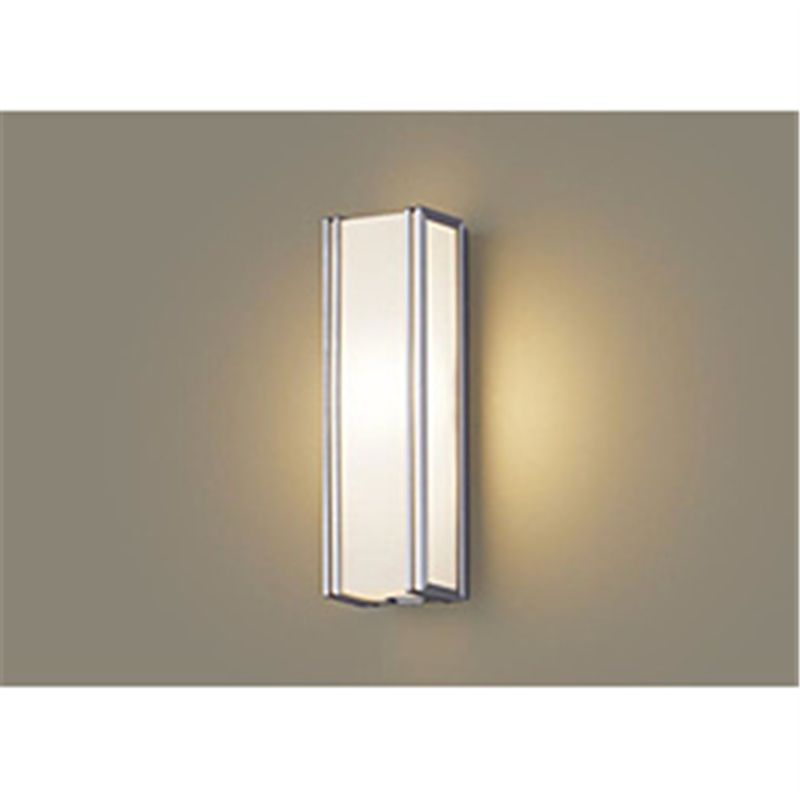 パナソニック 玄関照明 シルバーメタリック LGWC81401 LE1 ［電球色 /LED /防雨型］ LGWC81401LE1 1個（ご注文単位1個）【直送品】