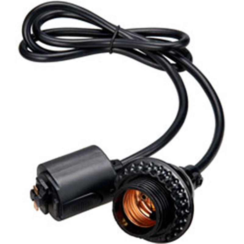 ヤザワ ライティングダクトレール用ソケット&コード 黒 ICL4BK ICL4BK 1個(ご注文単位1個)【直送品】