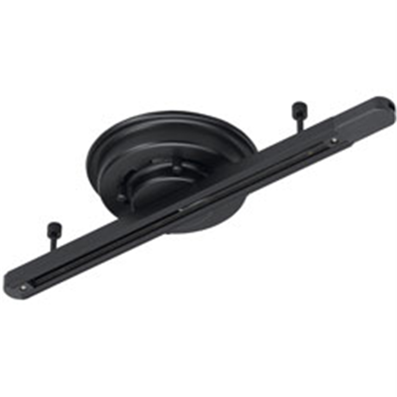 ヤザワ YAZAWA 薄型シーリング直付けダイレクトレール500mm 黒 LRD501BK LRD501BK 1個(ご注文単位1個)【直送品】