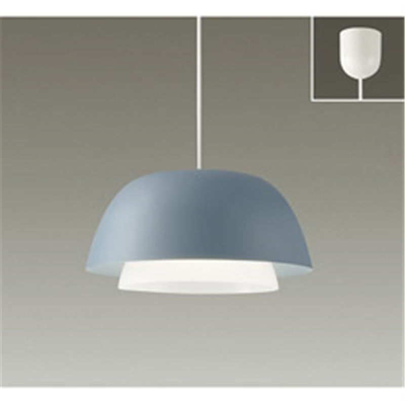 大光電機　DAIKO LEDペンダントライト DXL-81371 グレーブルー ［電球色］ DXL81371 1個（ご注文単位1個）【直送品】