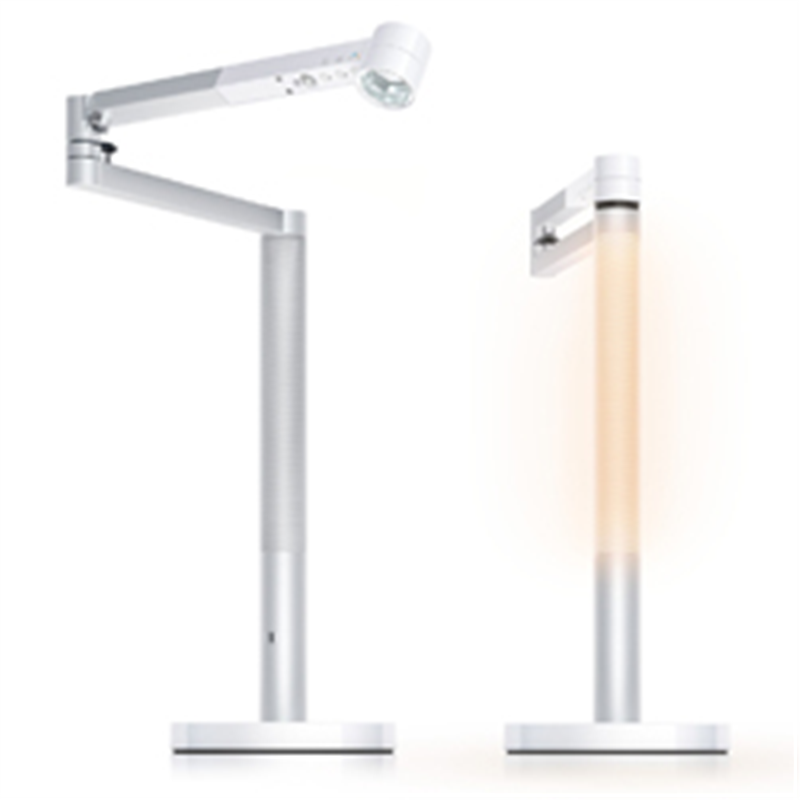 ダイソン　Dyson 卓上スタンドライト Dyson Lightcycle Morph ホワイト／シルバー CD06WS ［LED /昼光色～電球色］ CD06WS 1個（ご注文単位1個）【直送品】