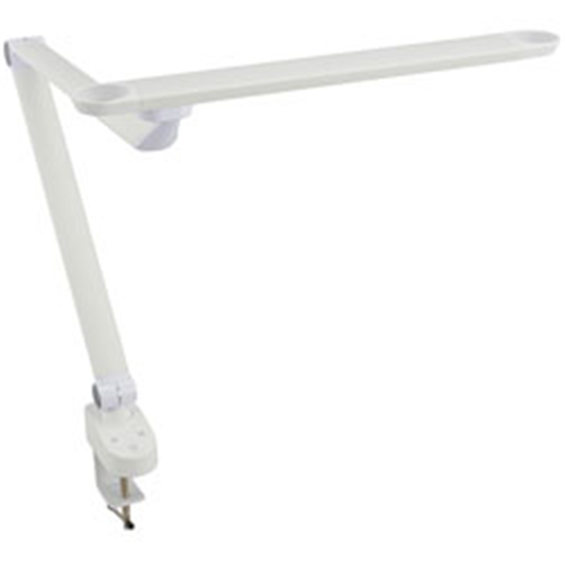 オーム電機　OHM　ELECTRIC タッチ式調光アームライト ホワイト AS-LD712AK-W ［LED /昼光色］ ASLD712AKW 1個（ご注文単位1個）【直送品】