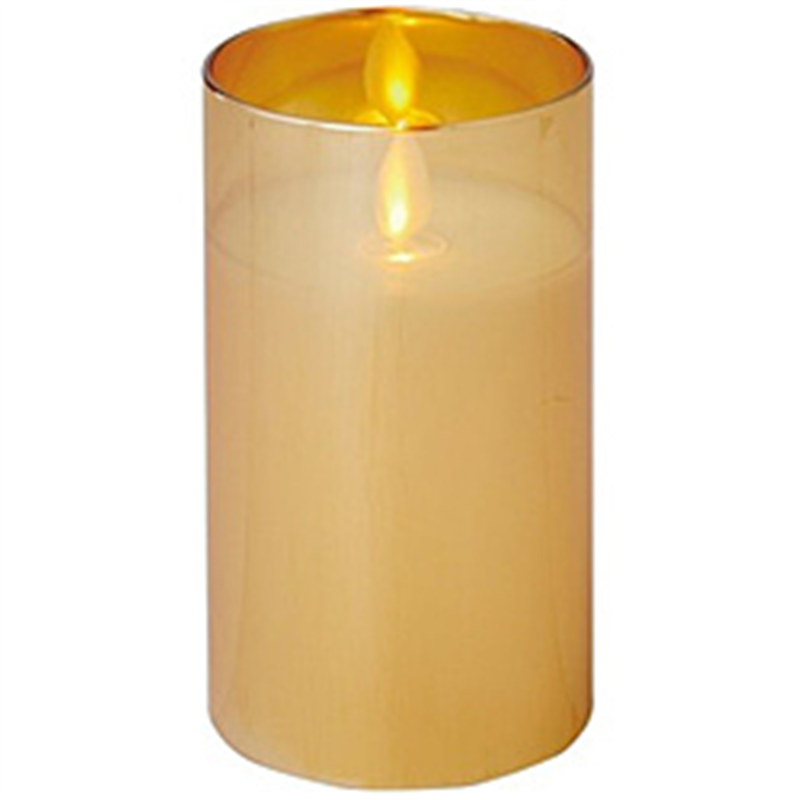 カメヤマ　Kameyama イルミネシャインLEDキャンドルMゴールド  2355 2355 1個（ご注文単位1個）【直送品】