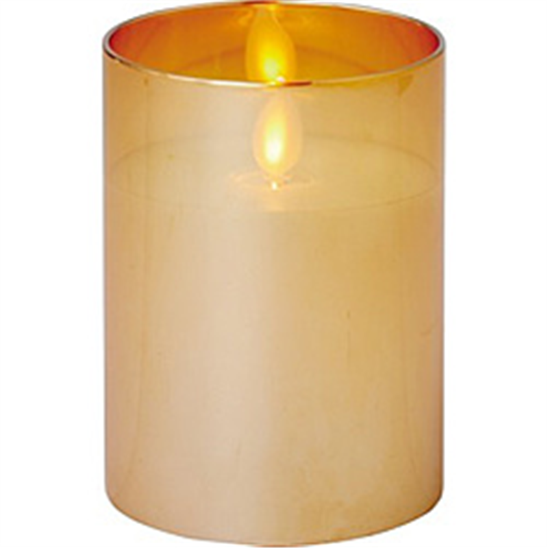 カメヤマ　Kameyama イルミネシャインLEDキャンドルSゴールド  12348 12348 1個（ご注文単位1個）【直送品】