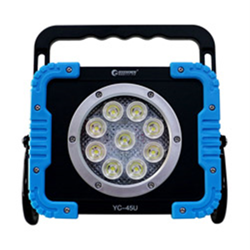 GOODGOODS 充電式LEDサーチライト  YC-45U YC45U 1個（ご注文単位1個）【直送品】